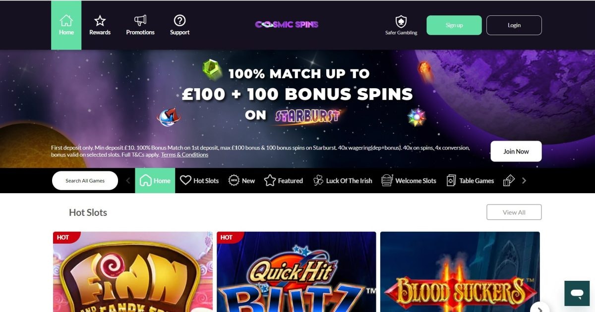 Exploring the Exciting World of Cosmic Spins Casino A Comprehensive Review